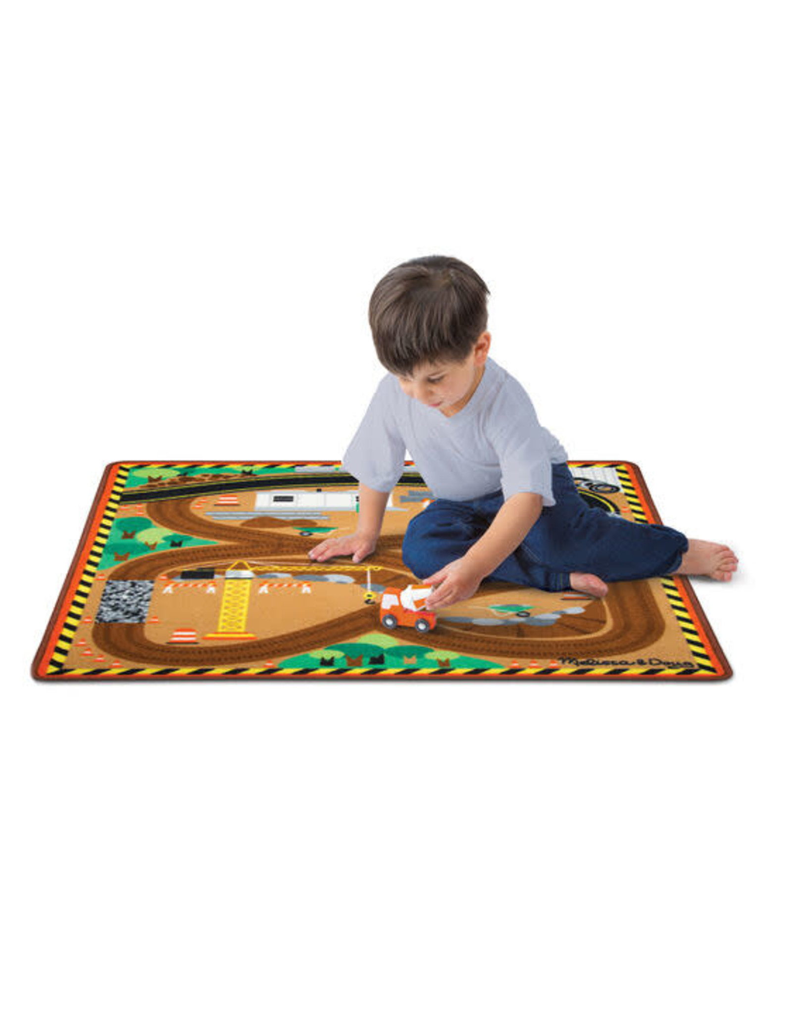 Melissa & Doug Melissa&Doug 19407 Speelkleed De Bouwplaats (100 cm x 90 xm)