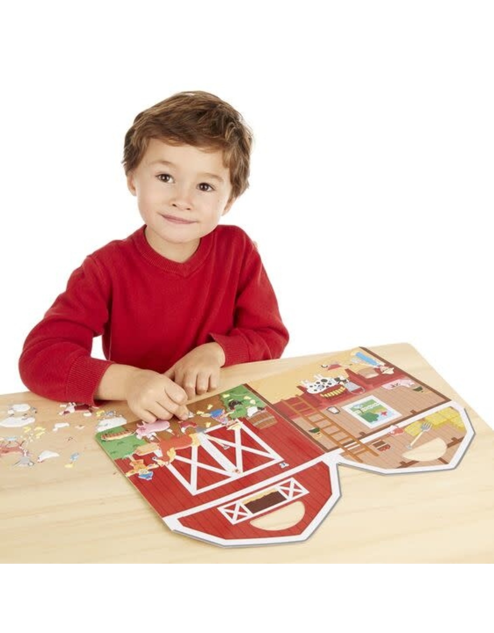 Melissa & Doug Melissa&Doug 19408 Herbruikbare Extradikke Stickers Boerderij