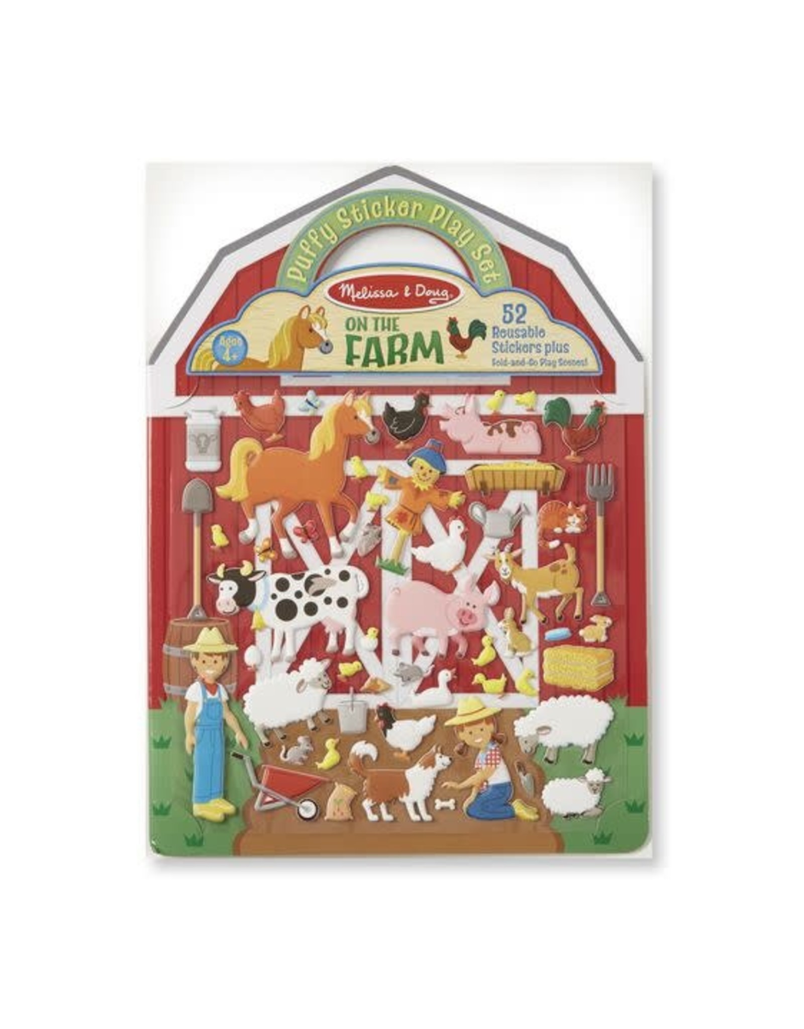 Melissa & Doug Melissa&Doug 19408 Herbruikbare Extradikke Stickers Boerderij