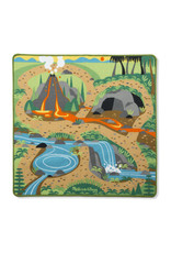 Melissa & Doug Melissa&Doug 19427 Speelkleed met Prehistorische Speeltuin voor Dino's (100 cm x 90 xm) Melissa & Doug Melissa&Doug 19427 Speelkleed met Prehistorische Speeltuin voor Dino's (100 cm x 90 xm)