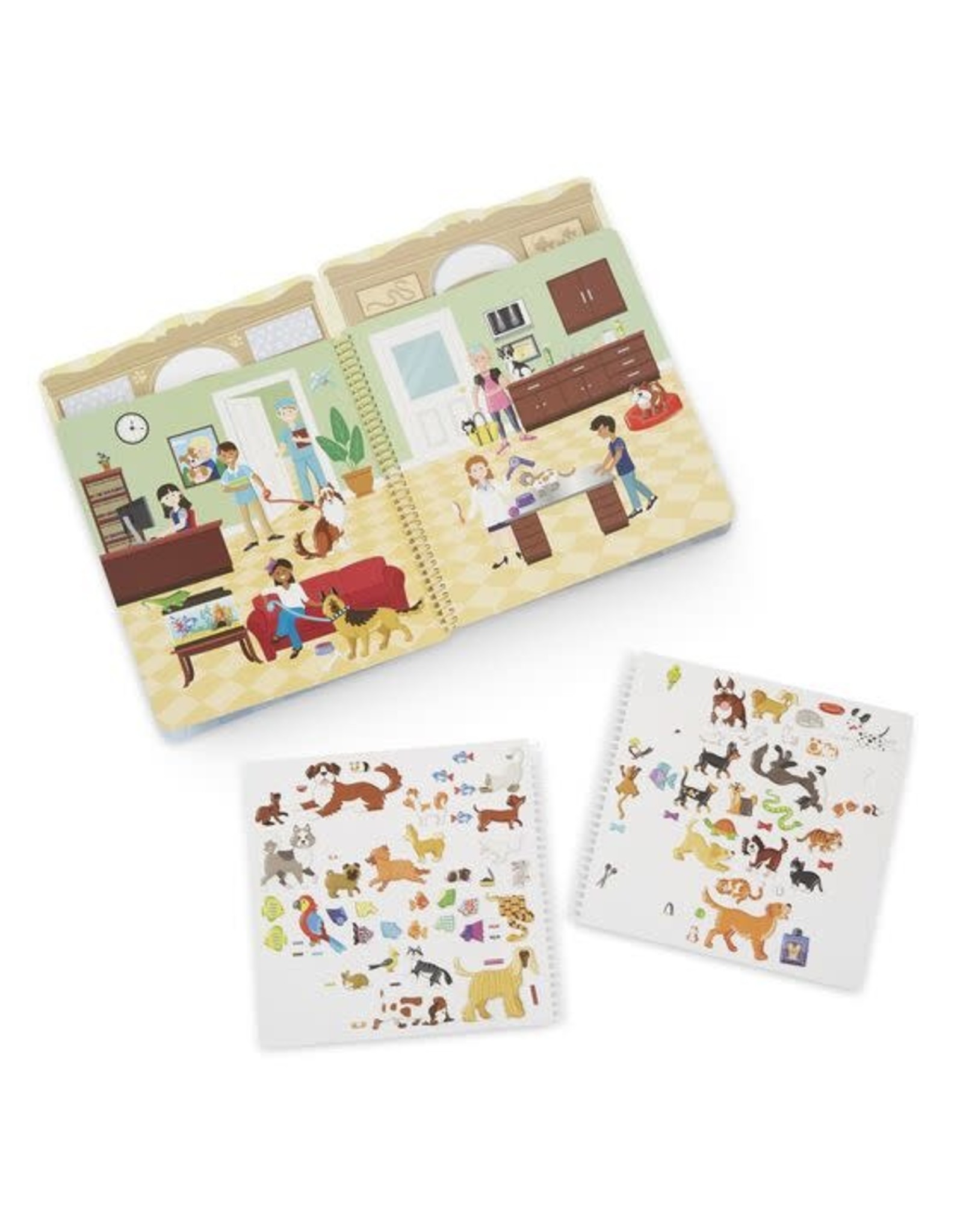 Melissa & Doug Melissa&Doug 19429 Activiteitenboek met Extradikke Stickers Dierenplekjes