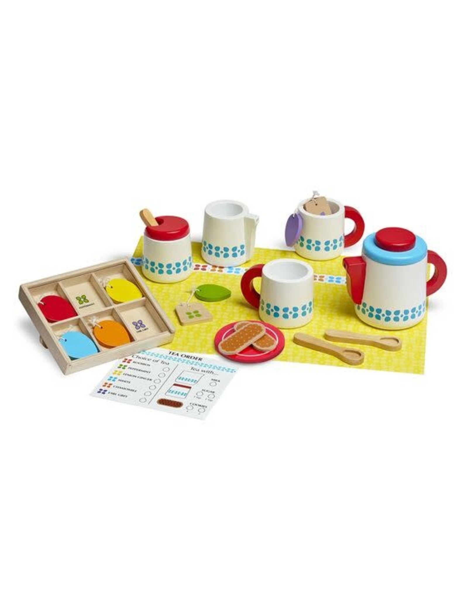 Melissa & Doug Melissa&Doug 19843 Houten Theeservies (22 stuks)