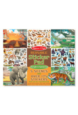 Melissa & Doug Melissa&Doug 40502 Herbruikbaar Stickerboek Jungle & Savanna