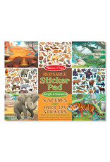 Melissa & Doug Melissa&Doug 40502 Herbruikbaar Stickerboek Jungle & Savanna Melissa & Doug Melissa&Doug 40502 Herbruikbaar Stickerboek Jungle & Savanna
