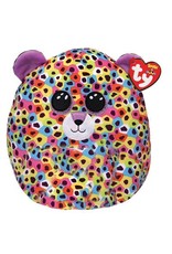 Ty Ty Squish a Boo Giselle het Regenboog Luipaard 31 cm Ty Ty Squish a Boo Giselle het Regenboog Luipaard 31 cm