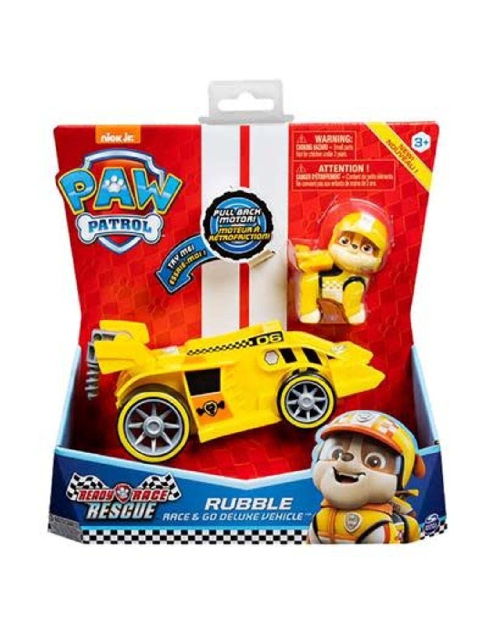 Paw Patrol Paw Patrol Race Rescue Themed Vehicles - Rubble