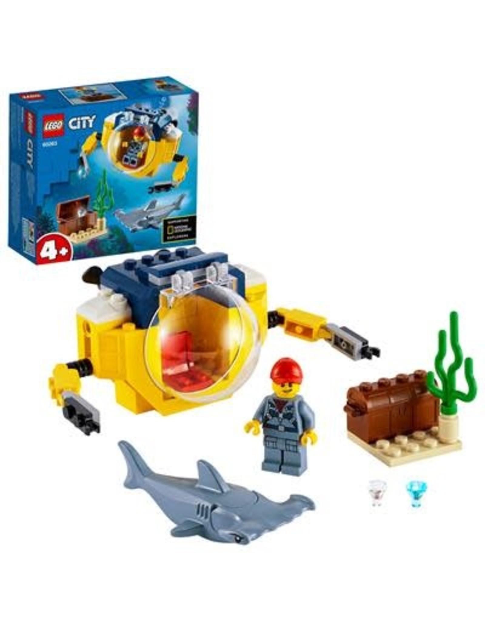 Lego City LEGO City Oceaan Mini-Duikboot 60263
