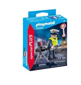 Playmobil Playmobil Special Plus 70305  Politieman met Flitscontrole