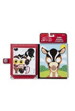 Melissa & Doug Melissa&Doug 40511 Herbruikbare Stickers: Maak een Gezicht - Boerderijdieren