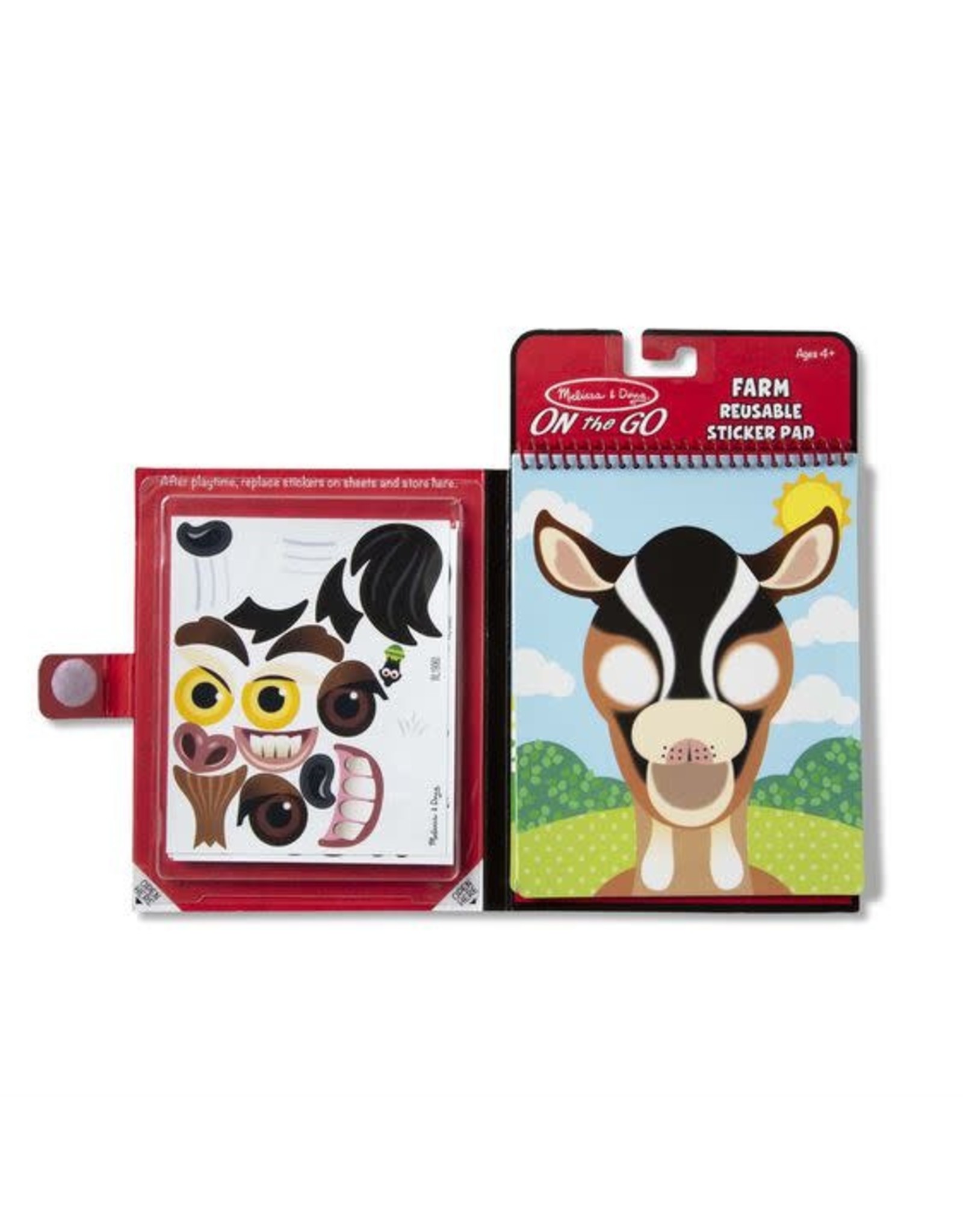 Melissa & Doug Melissa&Doug 40511 Herbruikbare Stickers: Maak een Gezicht - Boerderijdieren