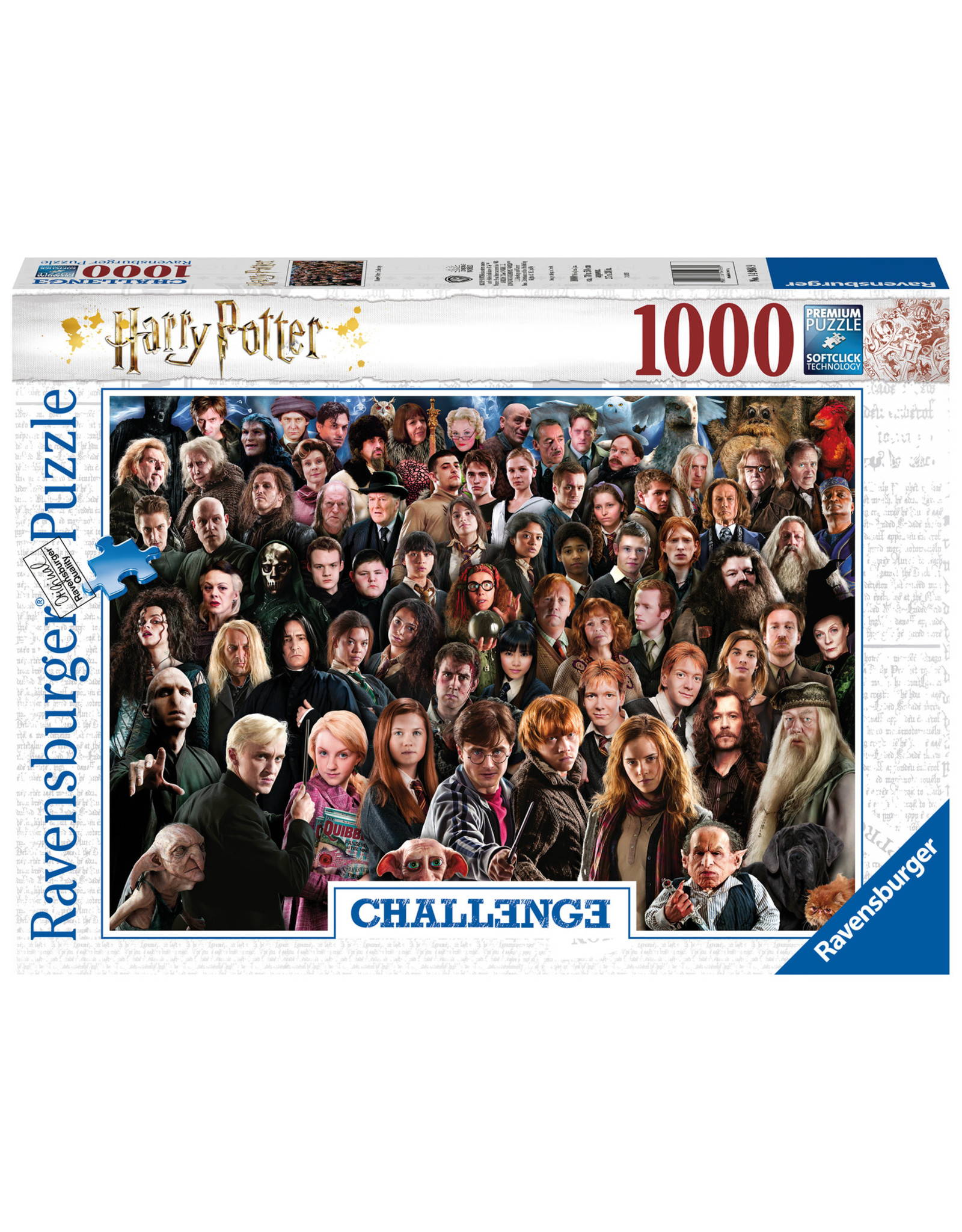 Ravensburger Ravensburger Puzzel 149889 Challenge P. - Harry Potter (1000 Stukjes)