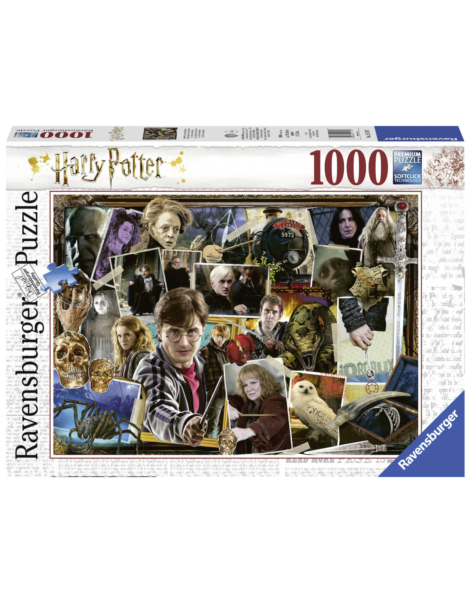 Ravensburger Ravensburger puzzel 151707 Harry tegen Voldemor - Harry Potter 1000 stukjes