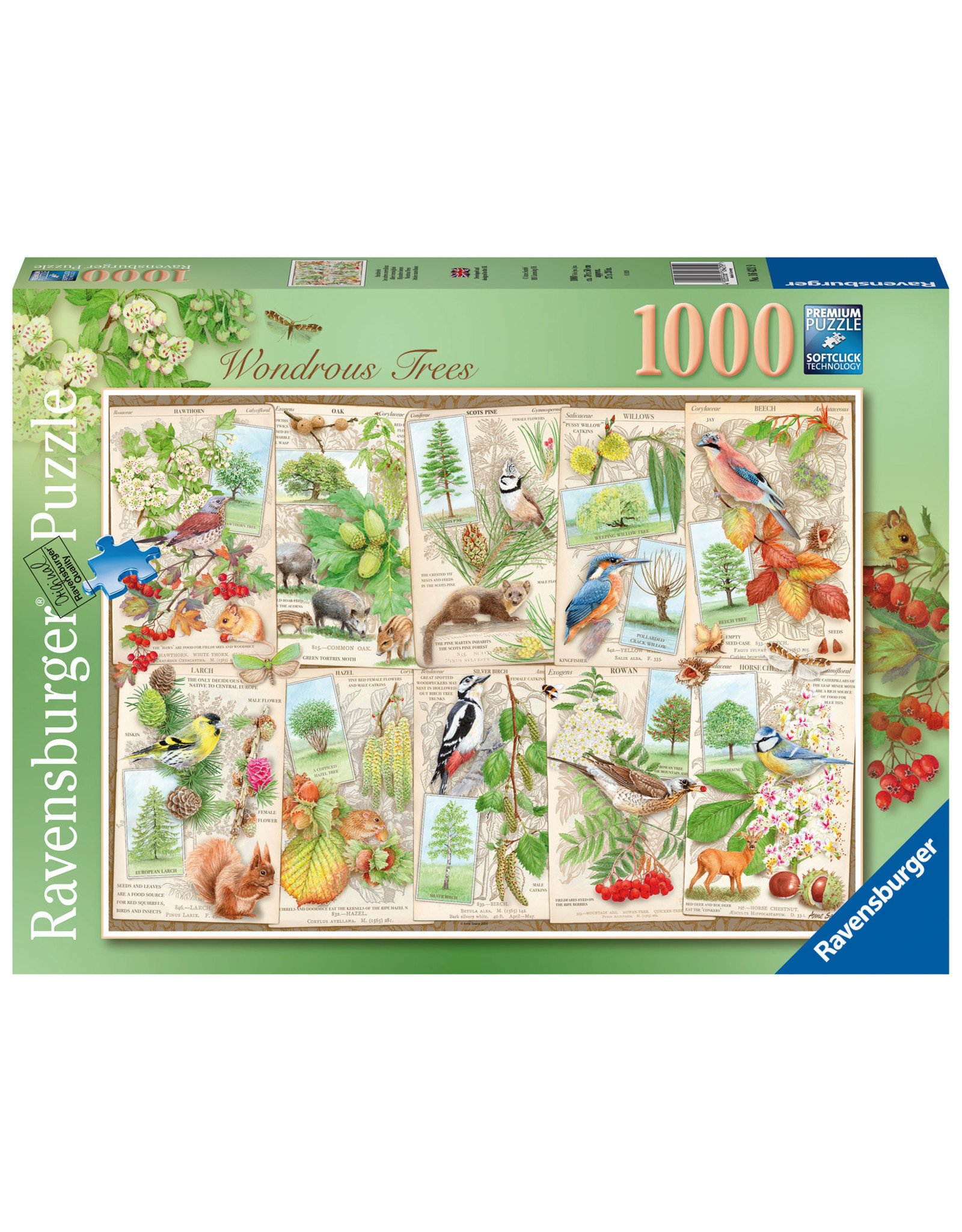 Ravensburger Ravensburger puzzel 164219 Bijzondere bomen 1000 stukjes