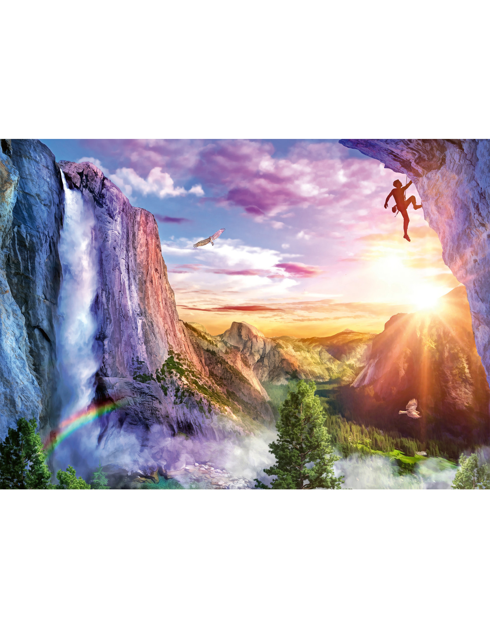 Ravensburger Ravensburger puzzel 164523 Het plezier van een klimmer 1000 stukjes