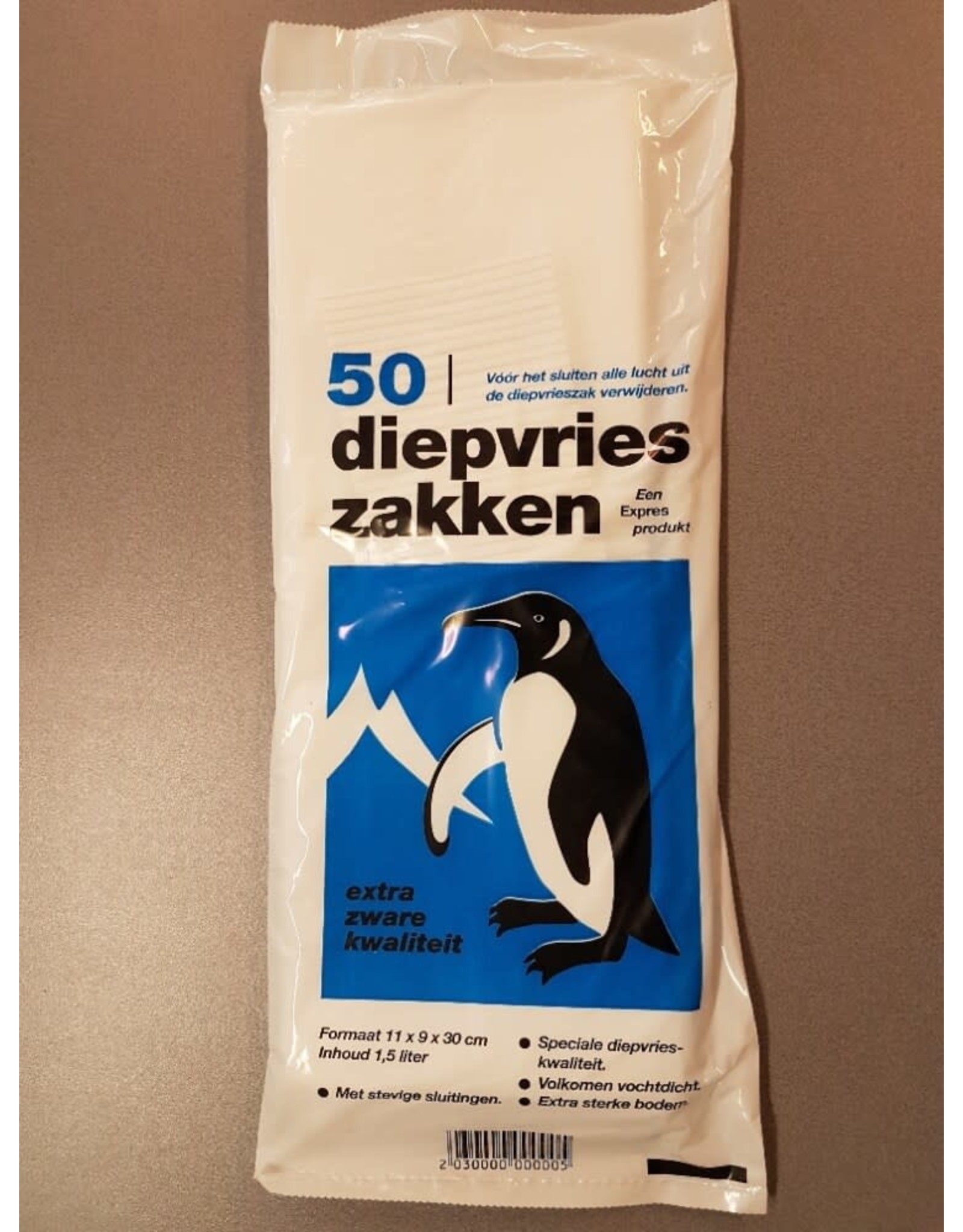 Pinguin Diepvrieszakken 1.5 Lt 50 St