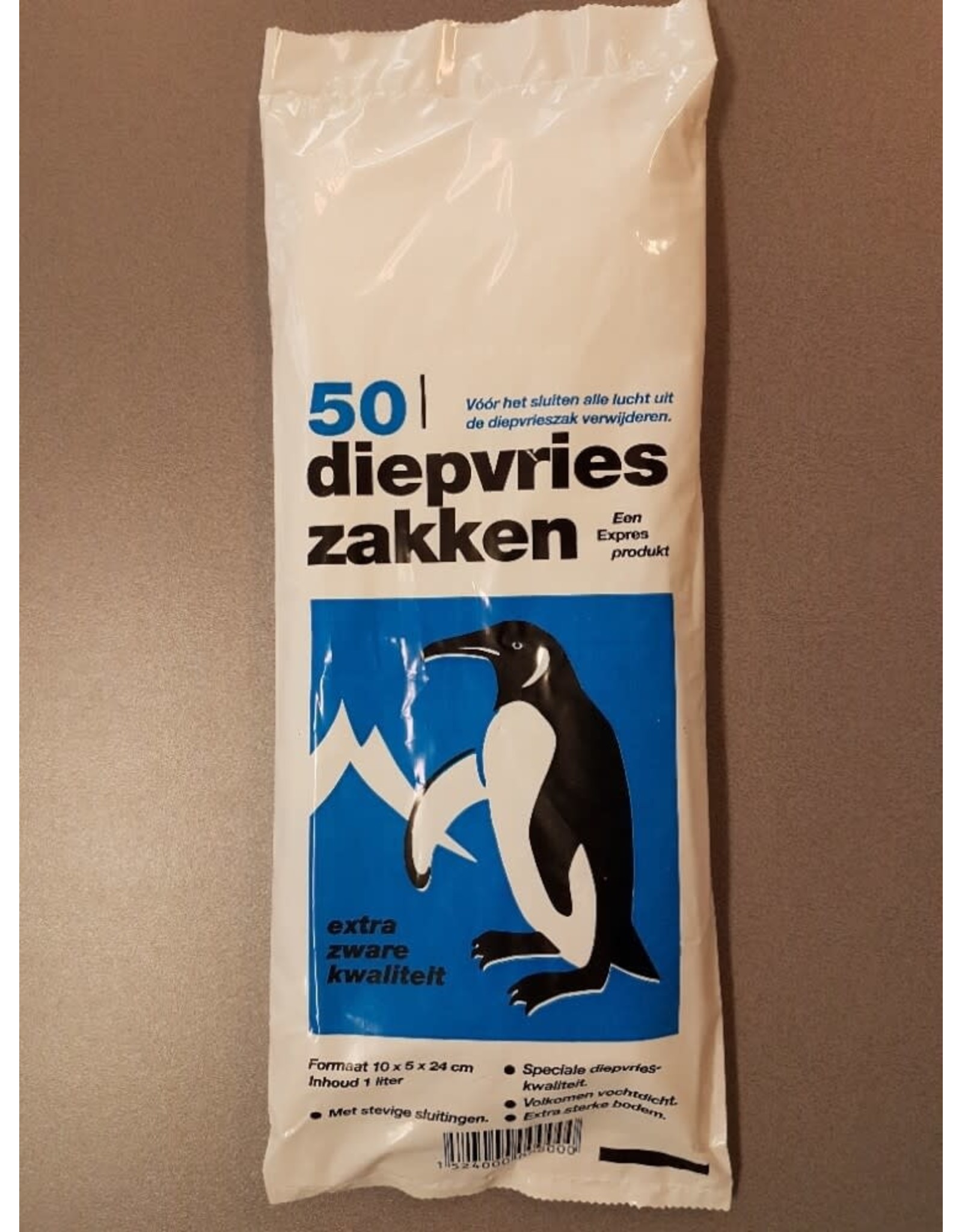 Diepvrieszakken 1L 50st
