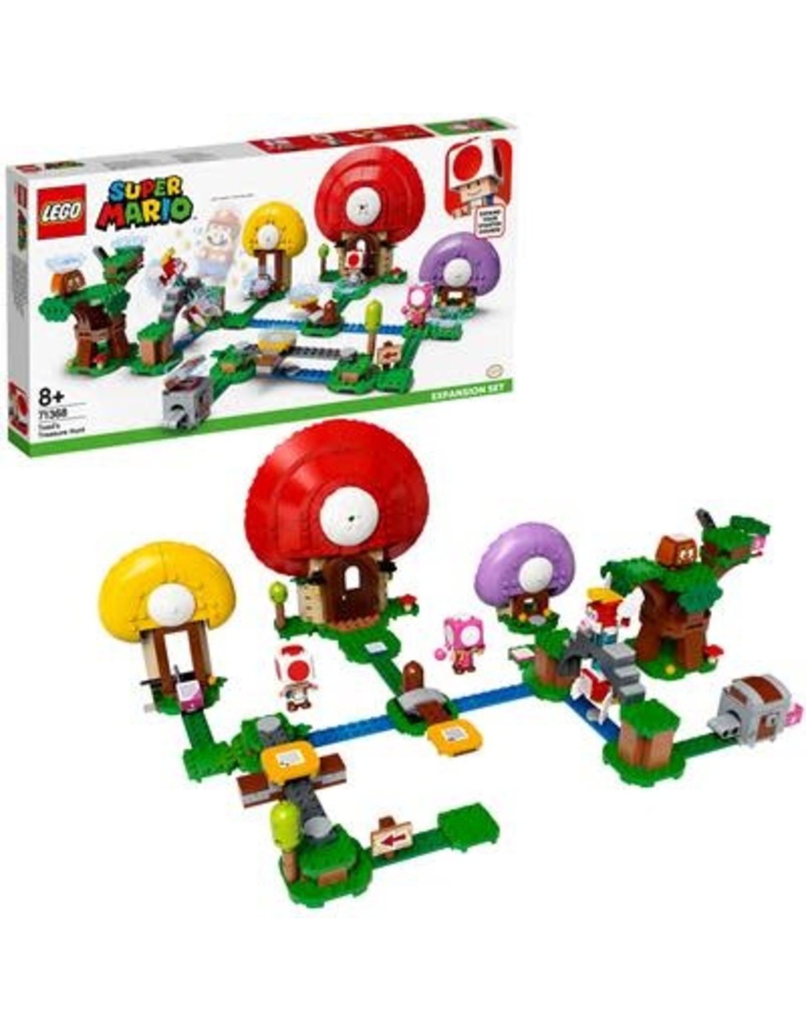 LEGO Lego 71368 Super Mario Uitbreidingsset: Toads schattenjacht