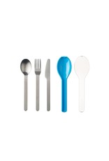 Mepal Mepal Bestekset 3-delig Ellipse - Aqua (blauw) Mepal Mepal Bestekset 3-delig Ellipse - Aqua (blauw)