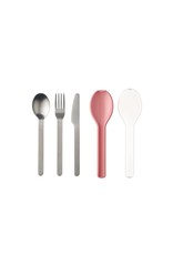 Mepal Mepal Bestekset 3-delig Ellipse - Nordic Pink Mepal Mepal Bestekset 3-delig Ellipse - Nordic Pink