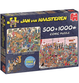 Jumbo Jumbo puzzel  Jan van Haasteren 19058  Feestje 500/1000 stukjes