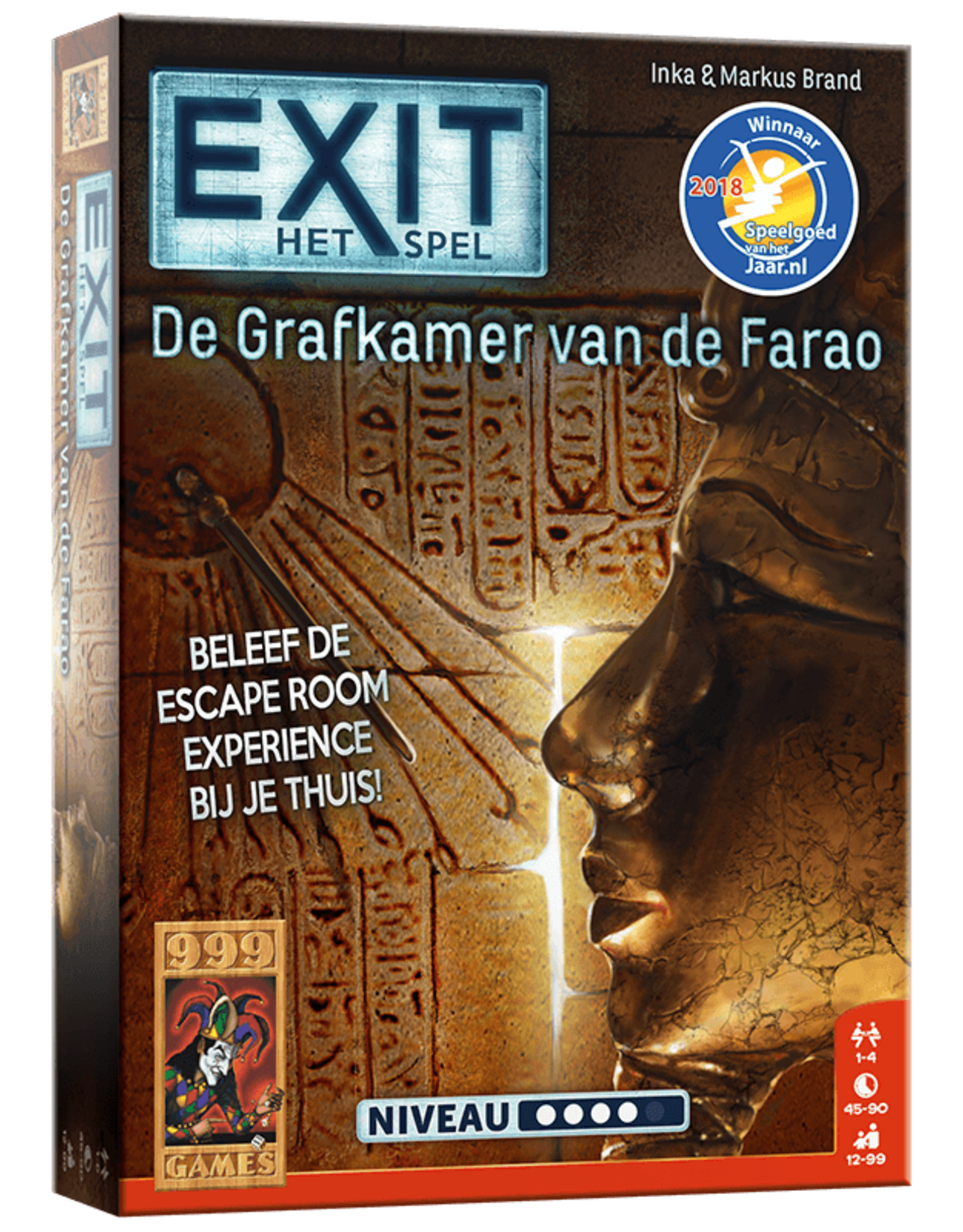 999 Games 999 Games EXIT: De grafkamer van de Farao - Breinbreker