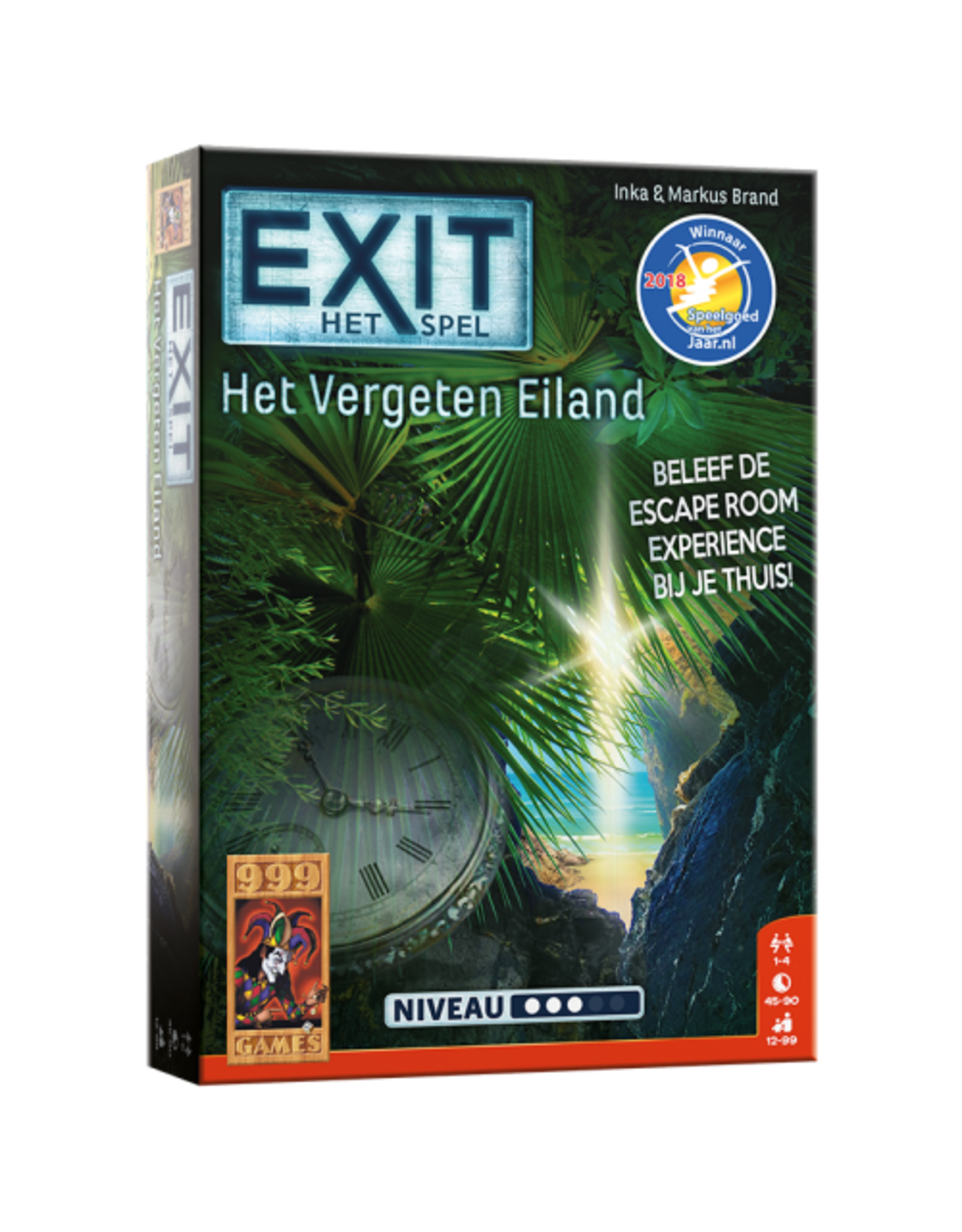 999 Games 999 Games EXIT: Het Vergeten Eiland - Breinbreker