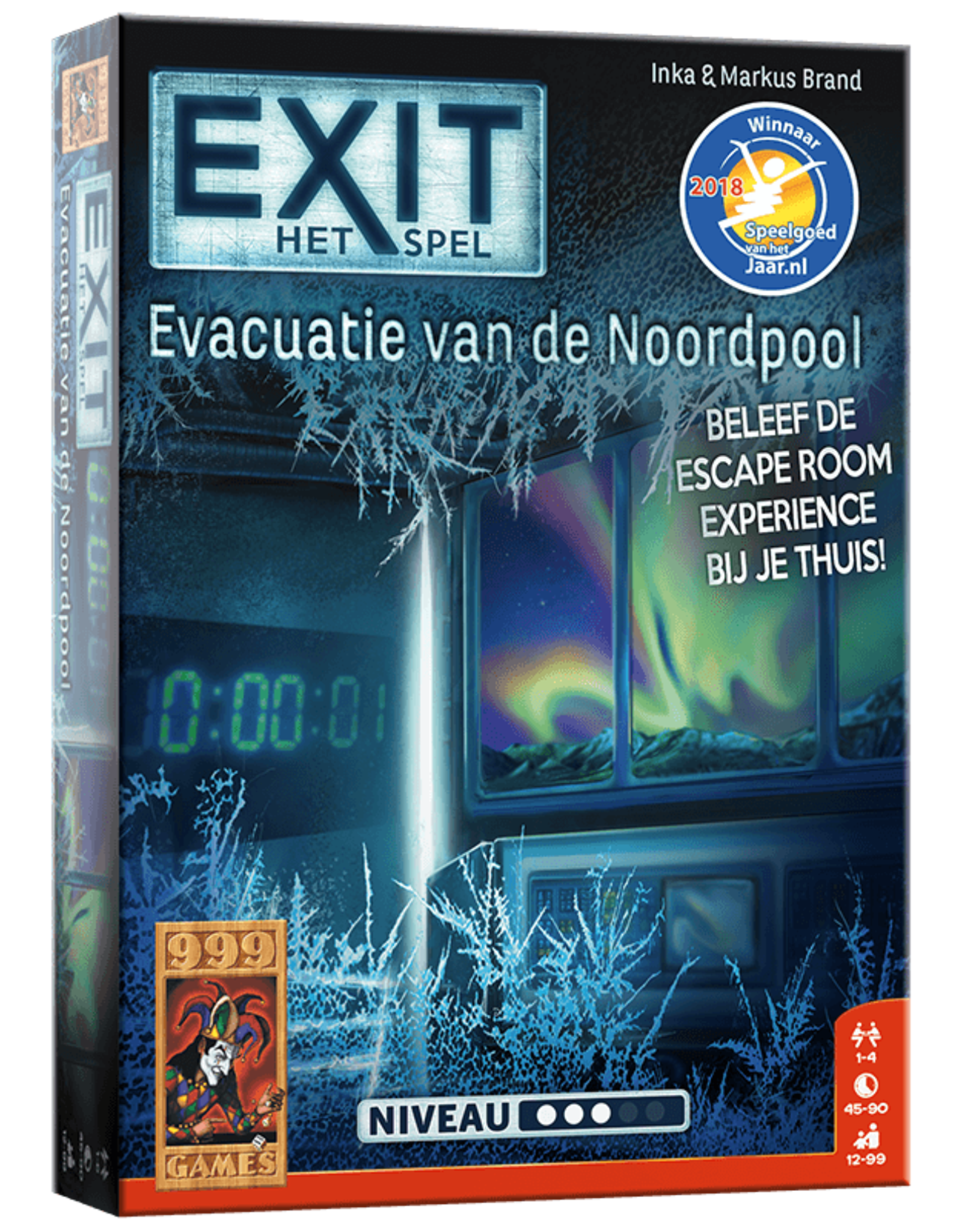 999 Games 999 Games EXIT: Evacuatie Van De Noordpool - Breinbreker