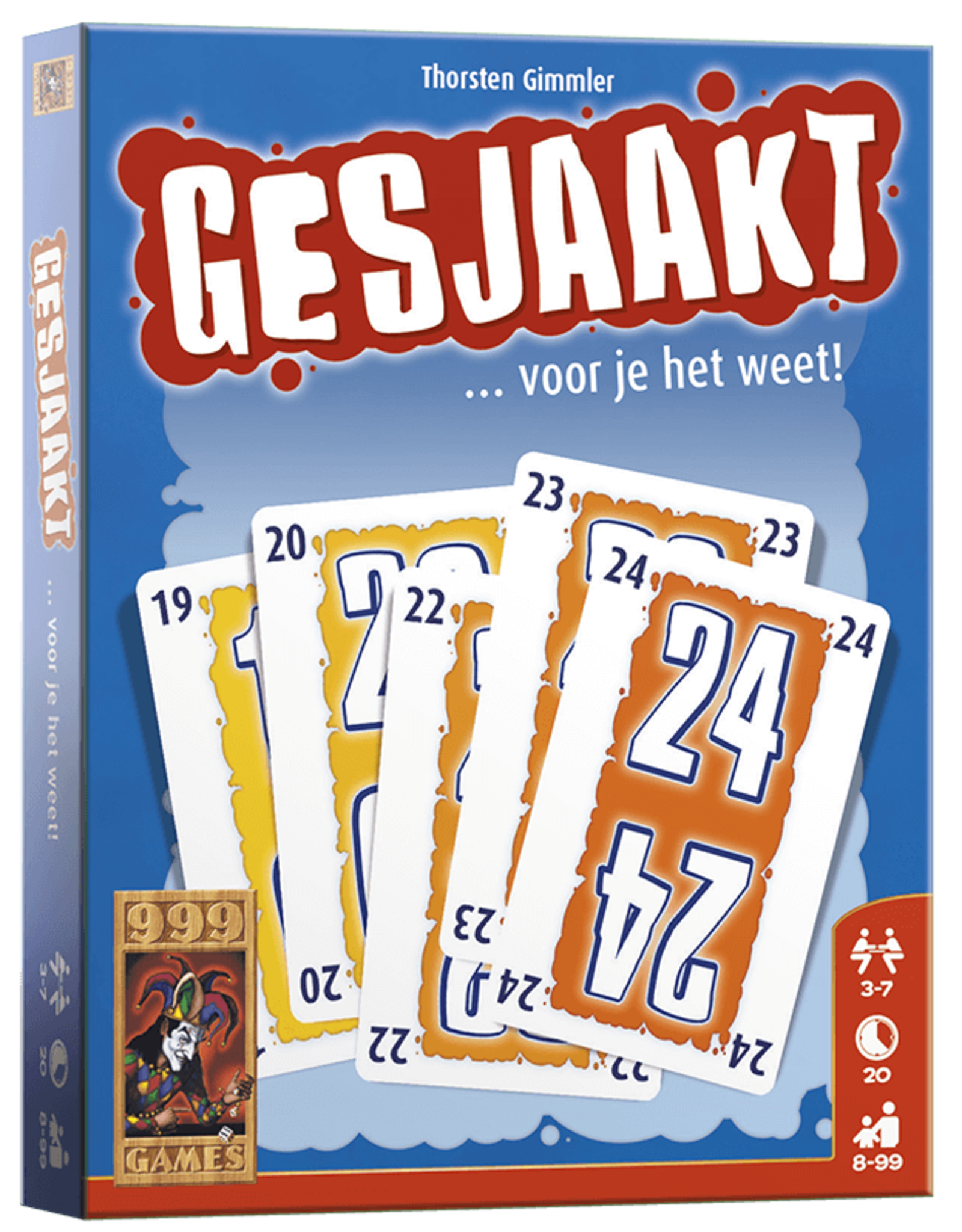 999 Games 999 Games: Gesjaakt - Kaartspel