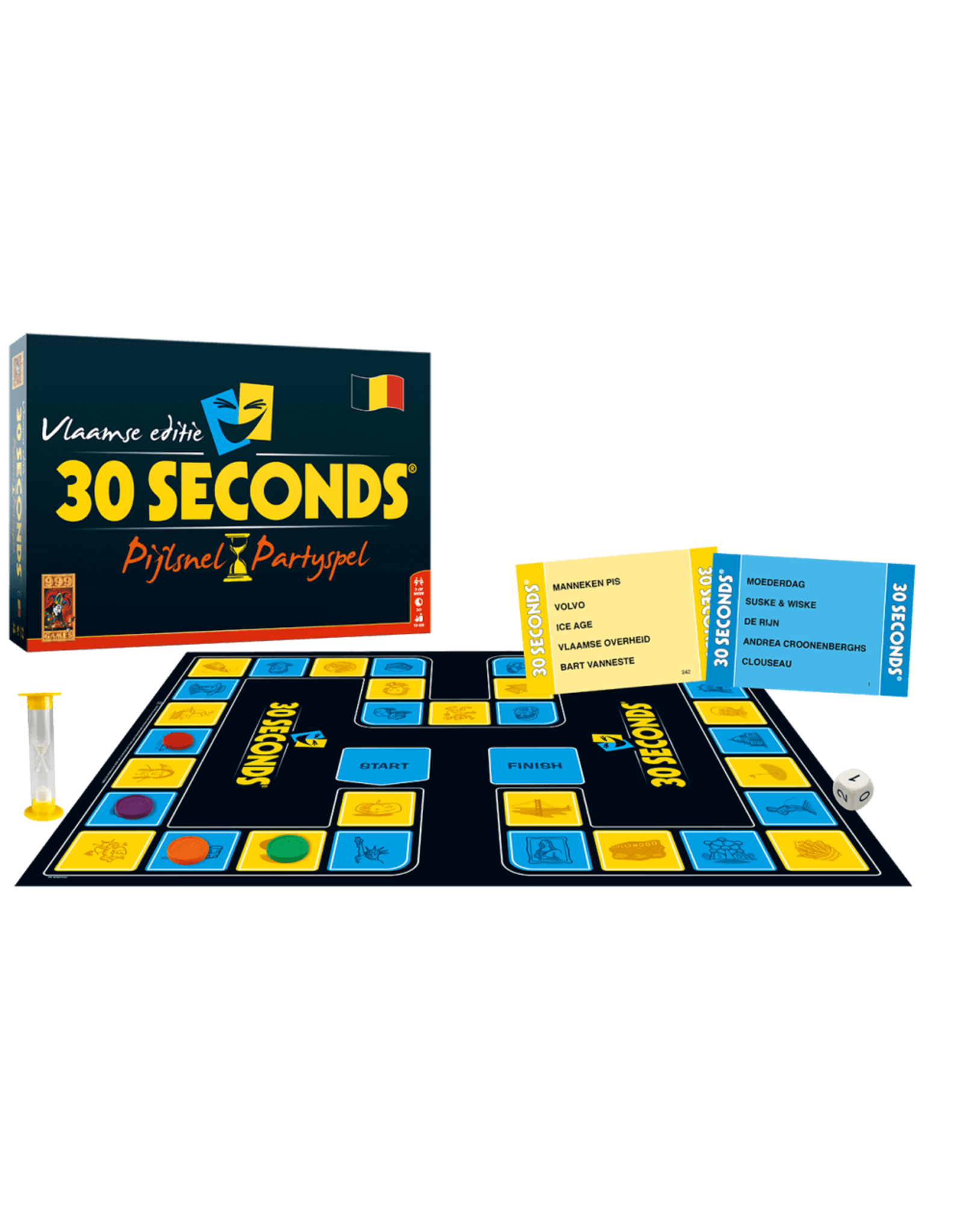 999 Games 999 Games: 30 Seconds ® Vlaamse Editie - Bordspel