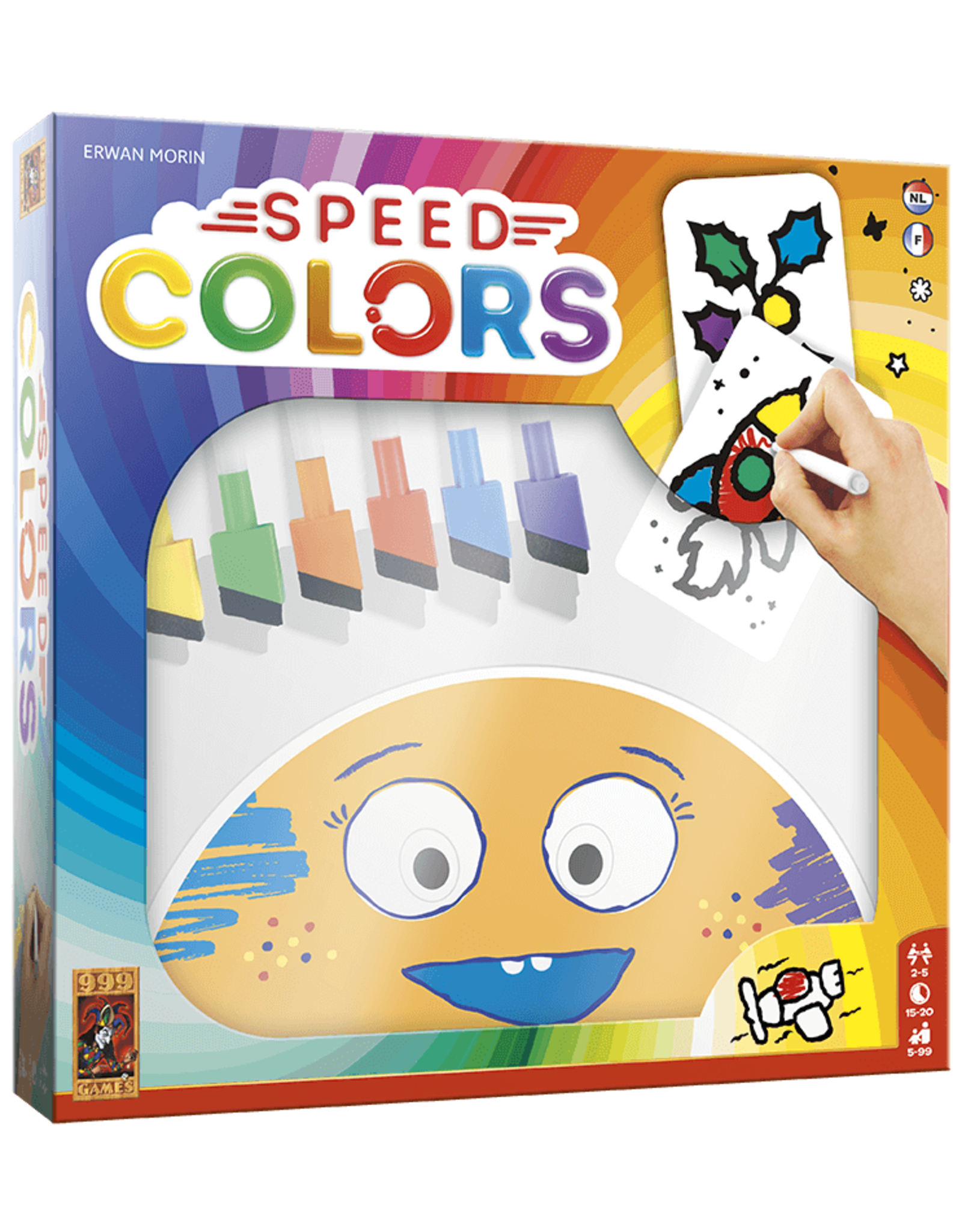 999 Games 999 Games: Speed Colors - Kaartspel