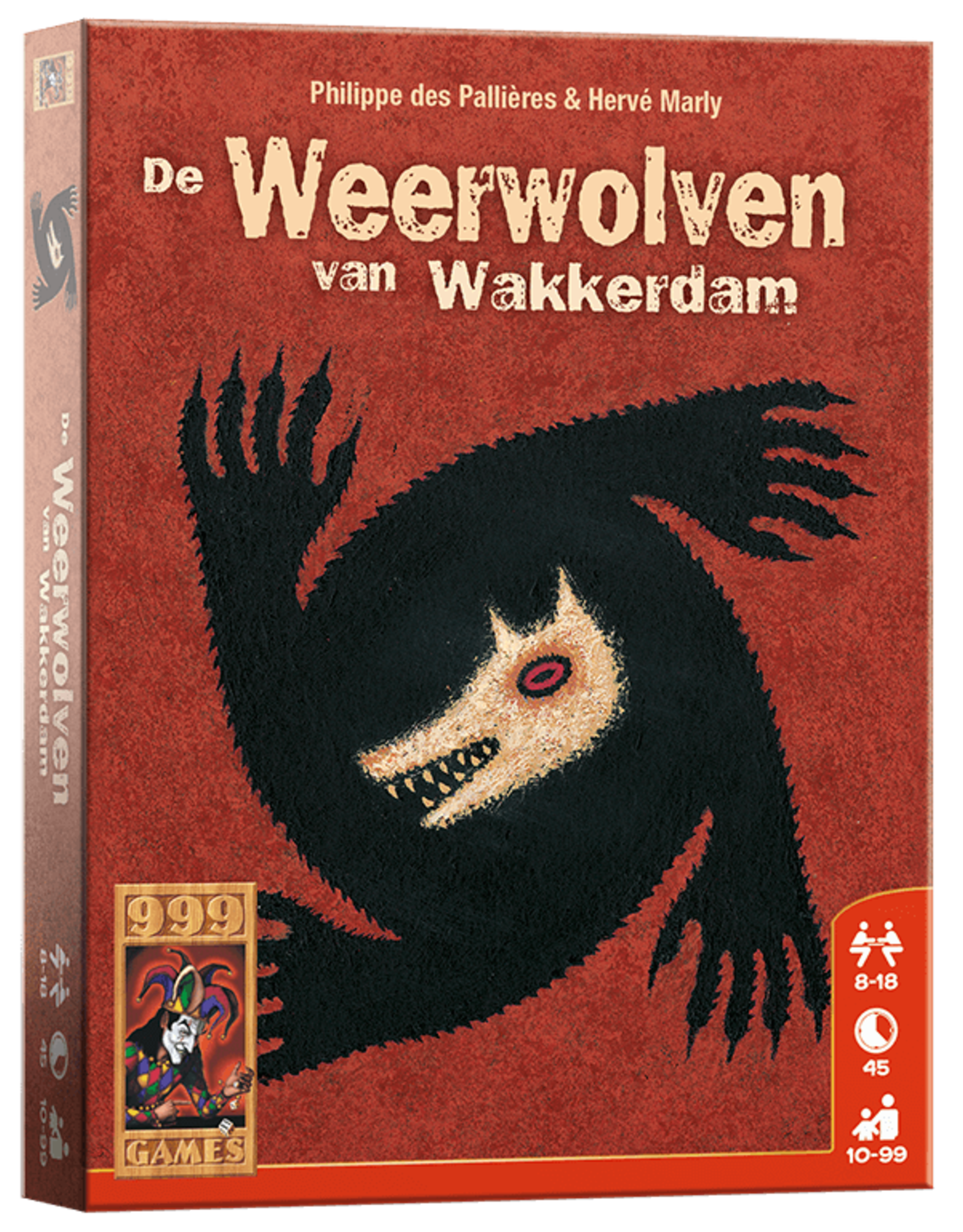 999 Games 999 games: De Weerwolven Van Wakkerdam - Kaartspel