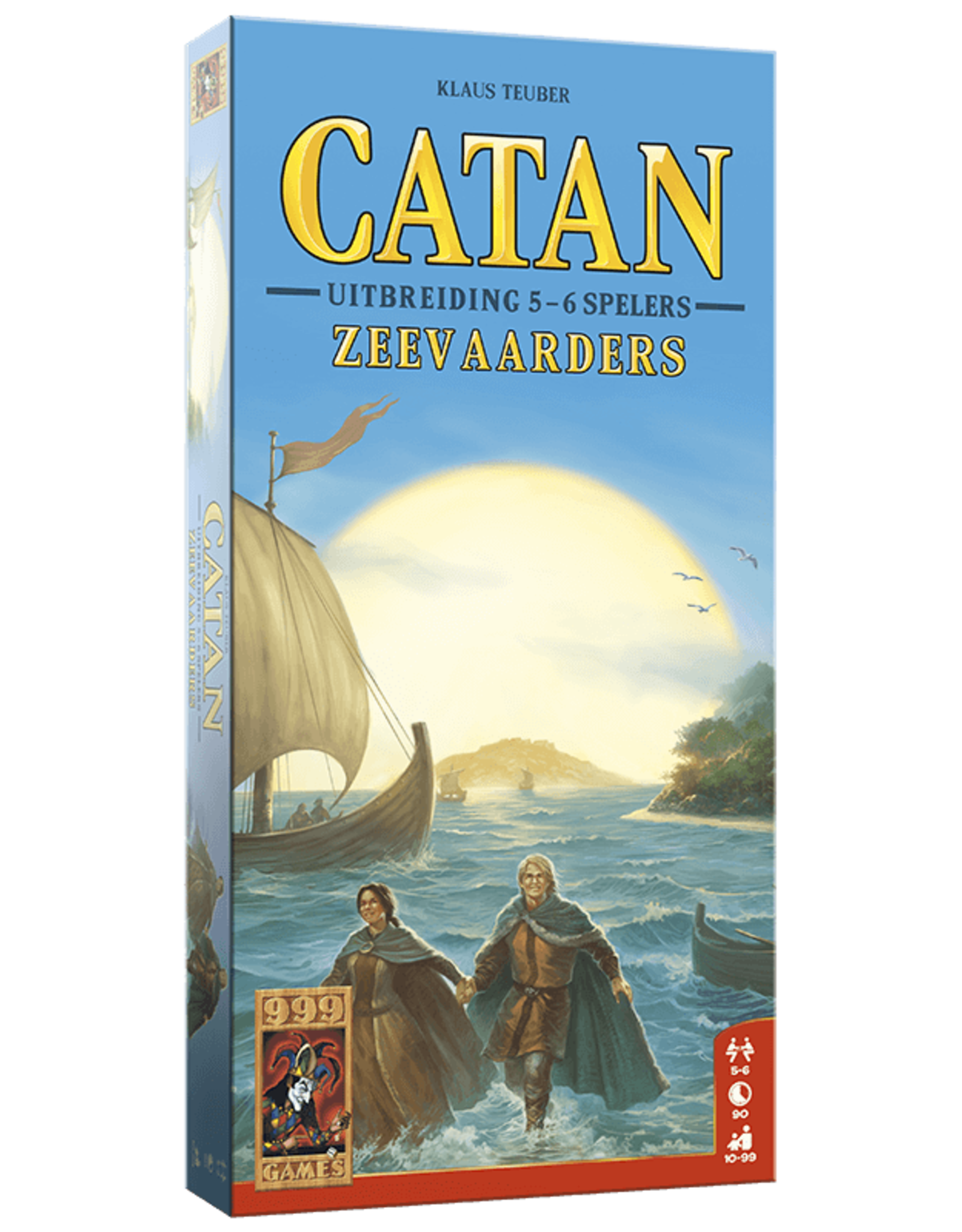 999 Games 999 Games  Catan: Zeevaarders voor 5/6 Spelers  (uitbreiding) - Bordspel