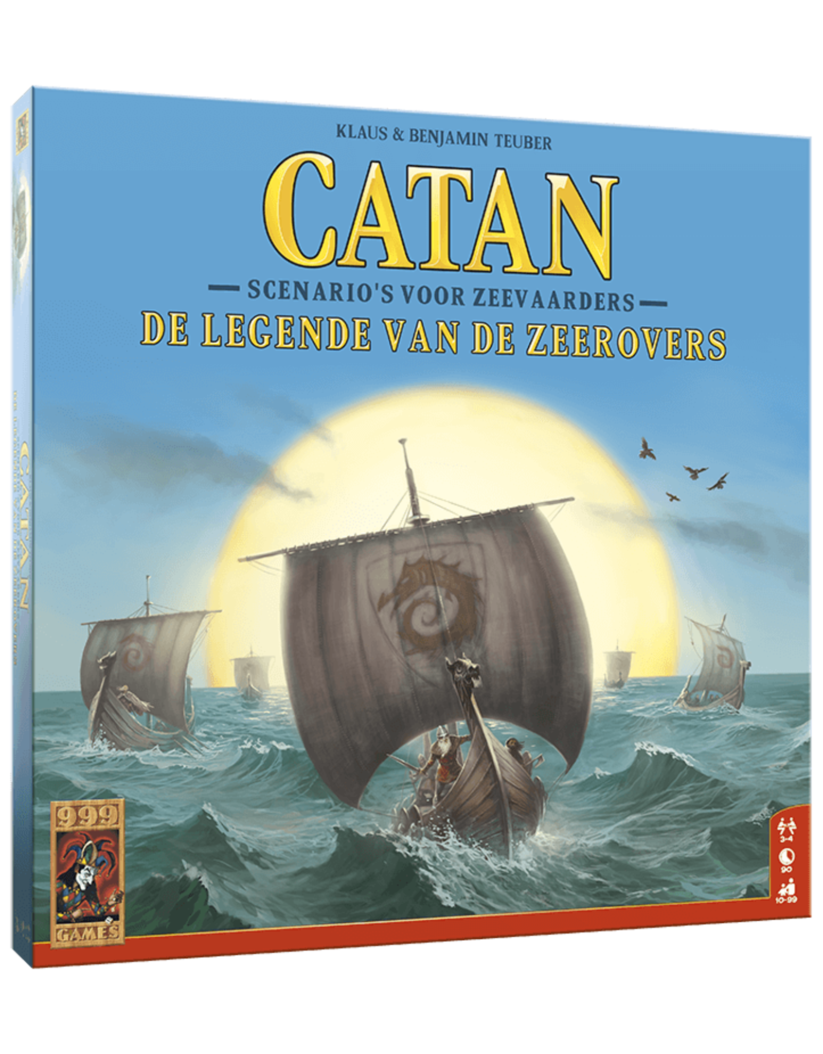 999 Games 999 Games: Catan - De Legende Van De Zeerovers - Bordspel