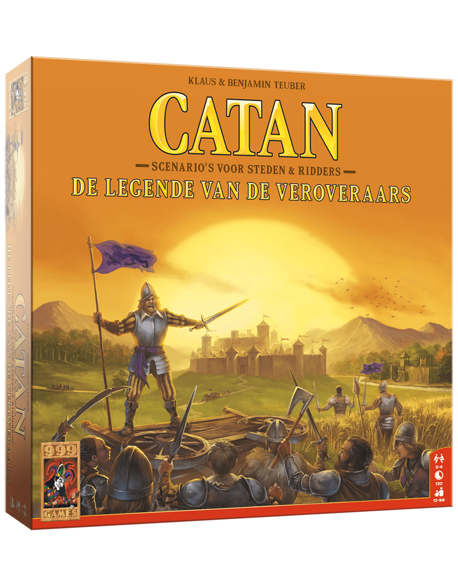 999 Games 999 Games: Catan De Legende Van De Veroveraars - Bordspel