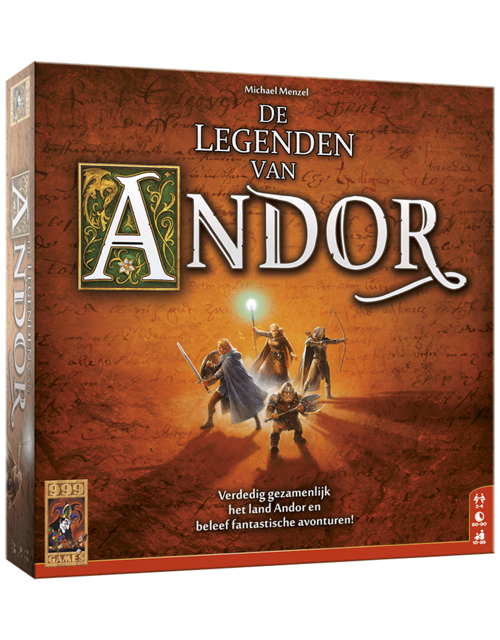 999 Games 999 games: De Legenden Van Andor - Bordspel