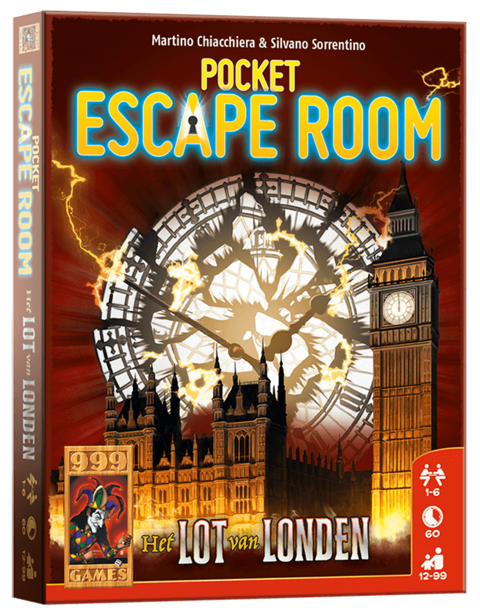 999 Games 999 Games:  Escape Room Pocket - Het Lot Van Londen - Breinbreker