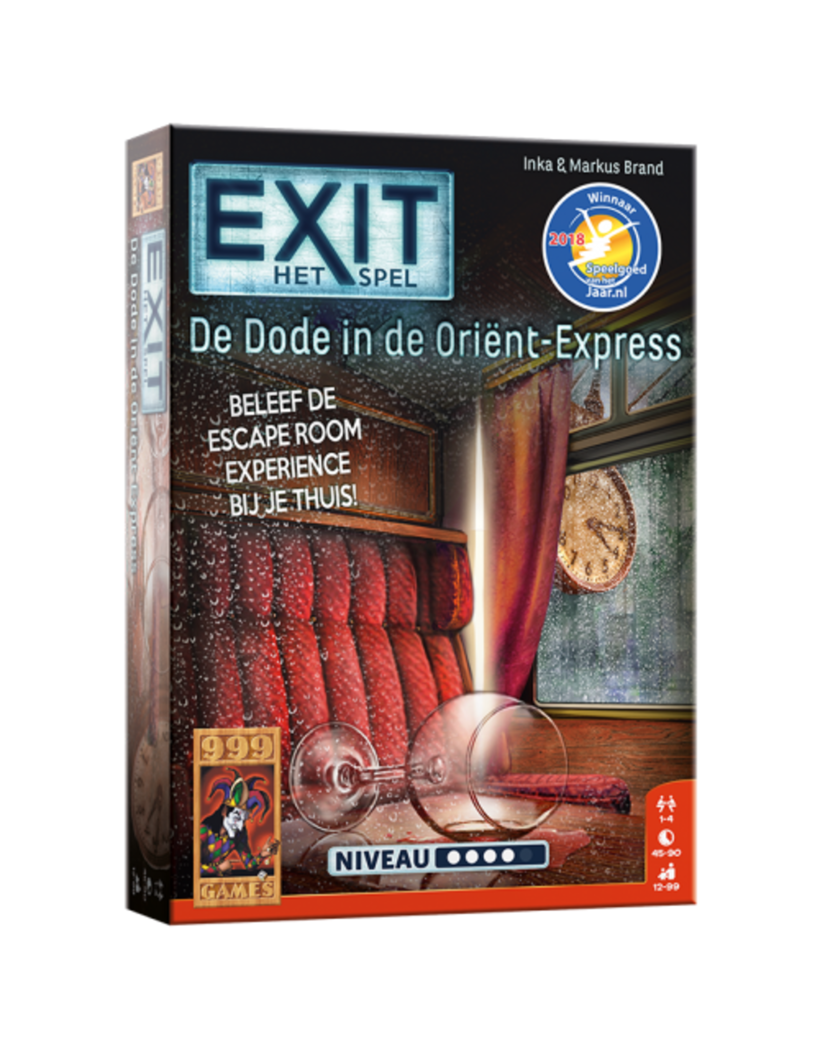 999 Games 999 Games: EXIT - De dode in de Orient Express - Breinbreker