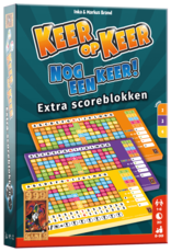 999 Games 999 Games: Keer op Keer Scoreblok 3 stuks Level 2, 3 en 4 - Dobbelspel