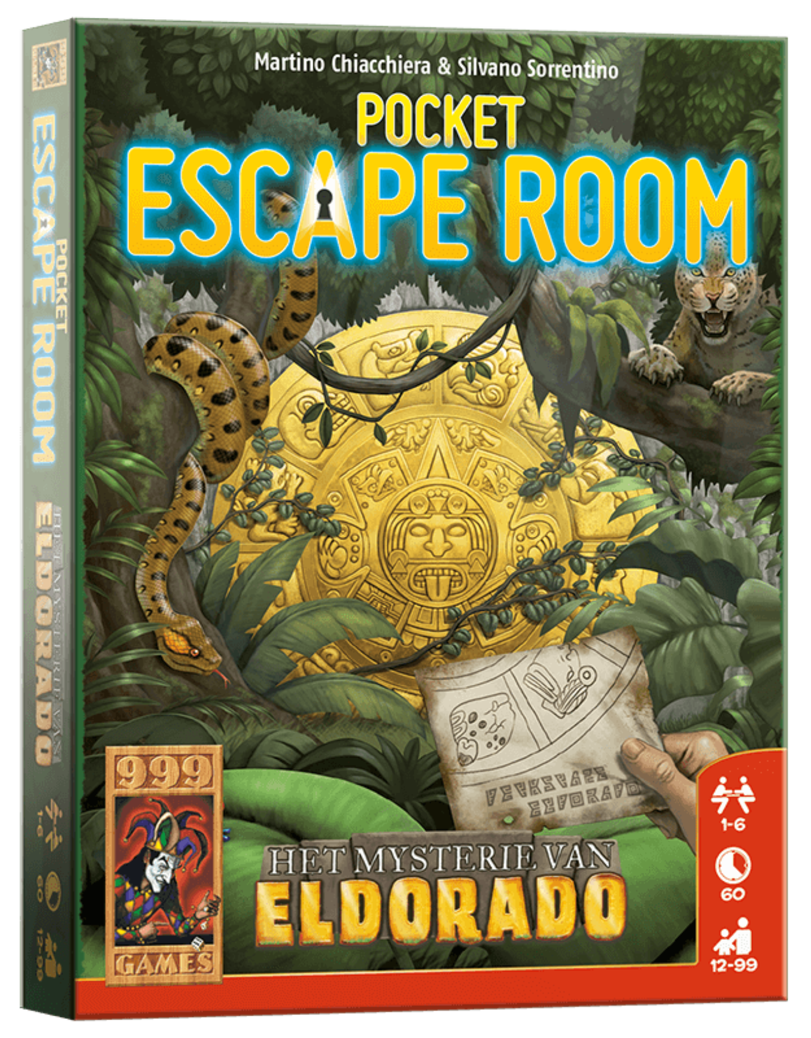 999 Games 999 Games: Pocket Escape Room: Het Mysterie van Eldorado - Breinbreker
