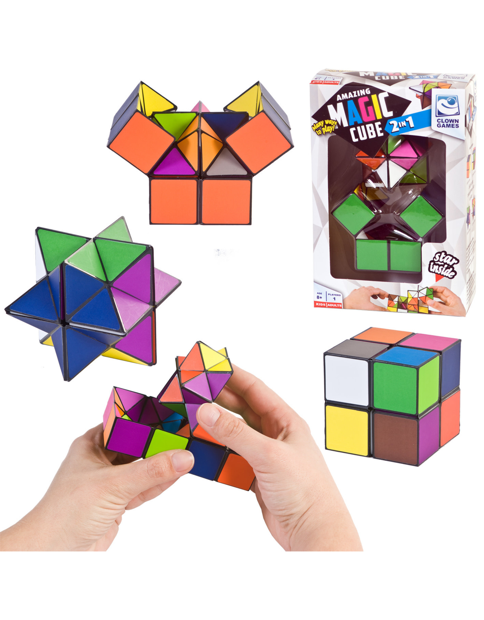 Clown Games Clown Magic Cube 2-In-1