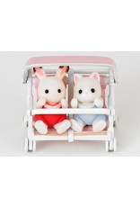 Sylvanian Families Sylvanian families 4533 Dubbele kinderwagen