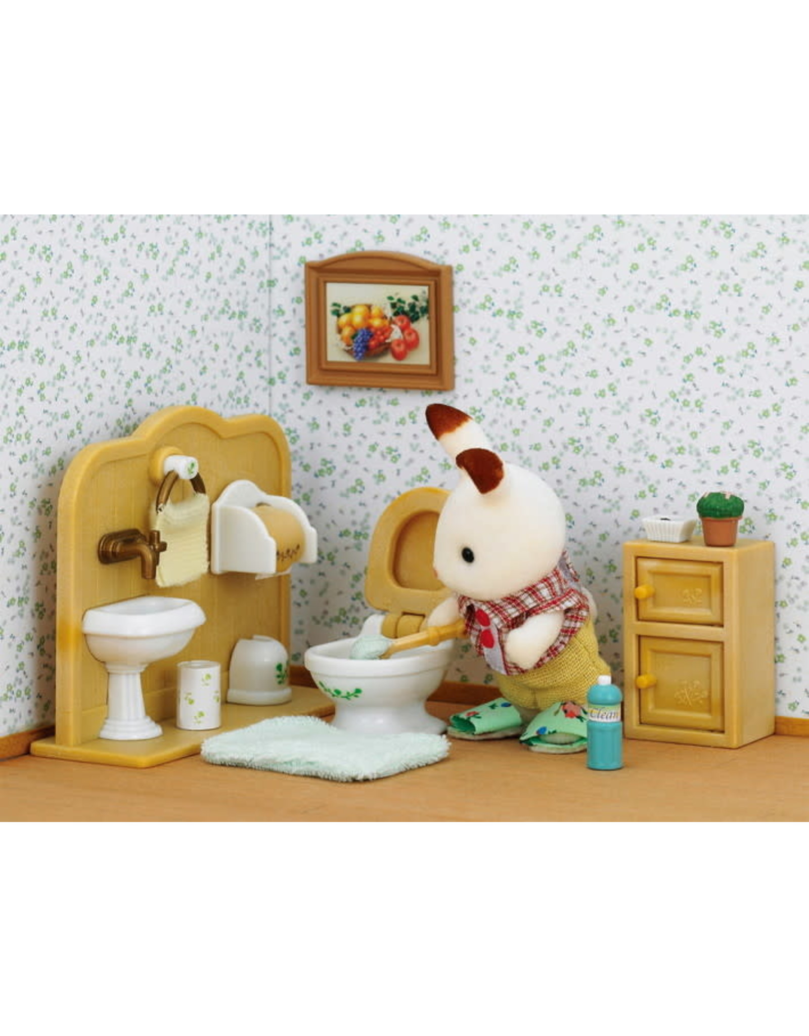 Sylvanian Families Sylvanian families 5015 Set Broer Chocoladekonijn (badkamer)