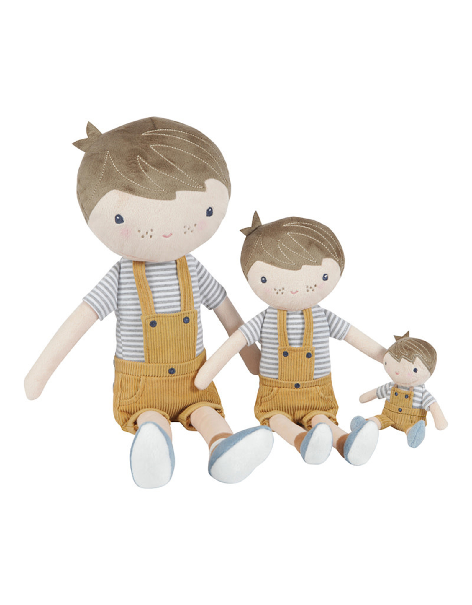 Little Dutch Little Dutch Knuffelpop Jim, 50 cm