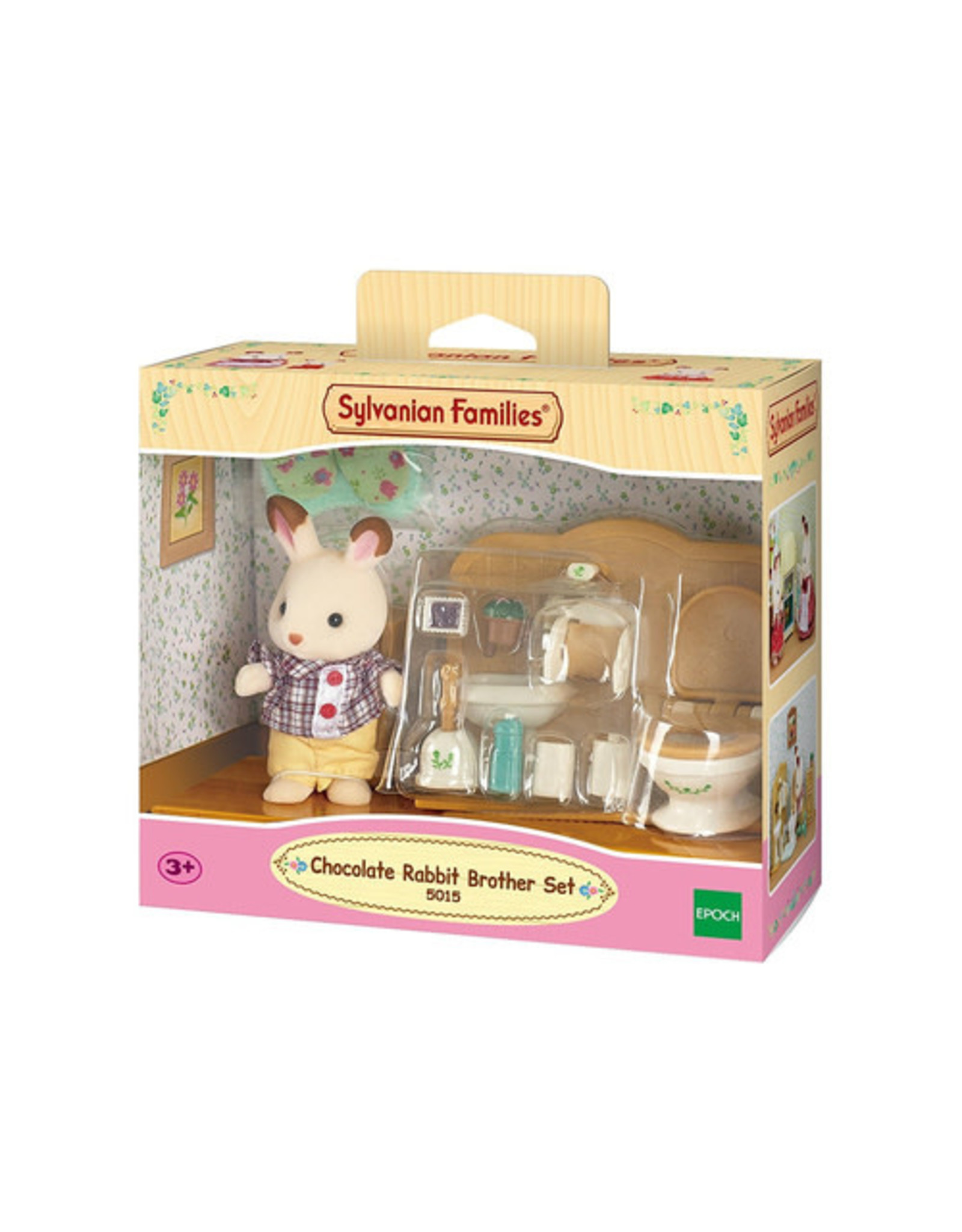 Sylvanian Families Sylvanian families 5015 Set Broer Chocoladekonijn (badkamer)