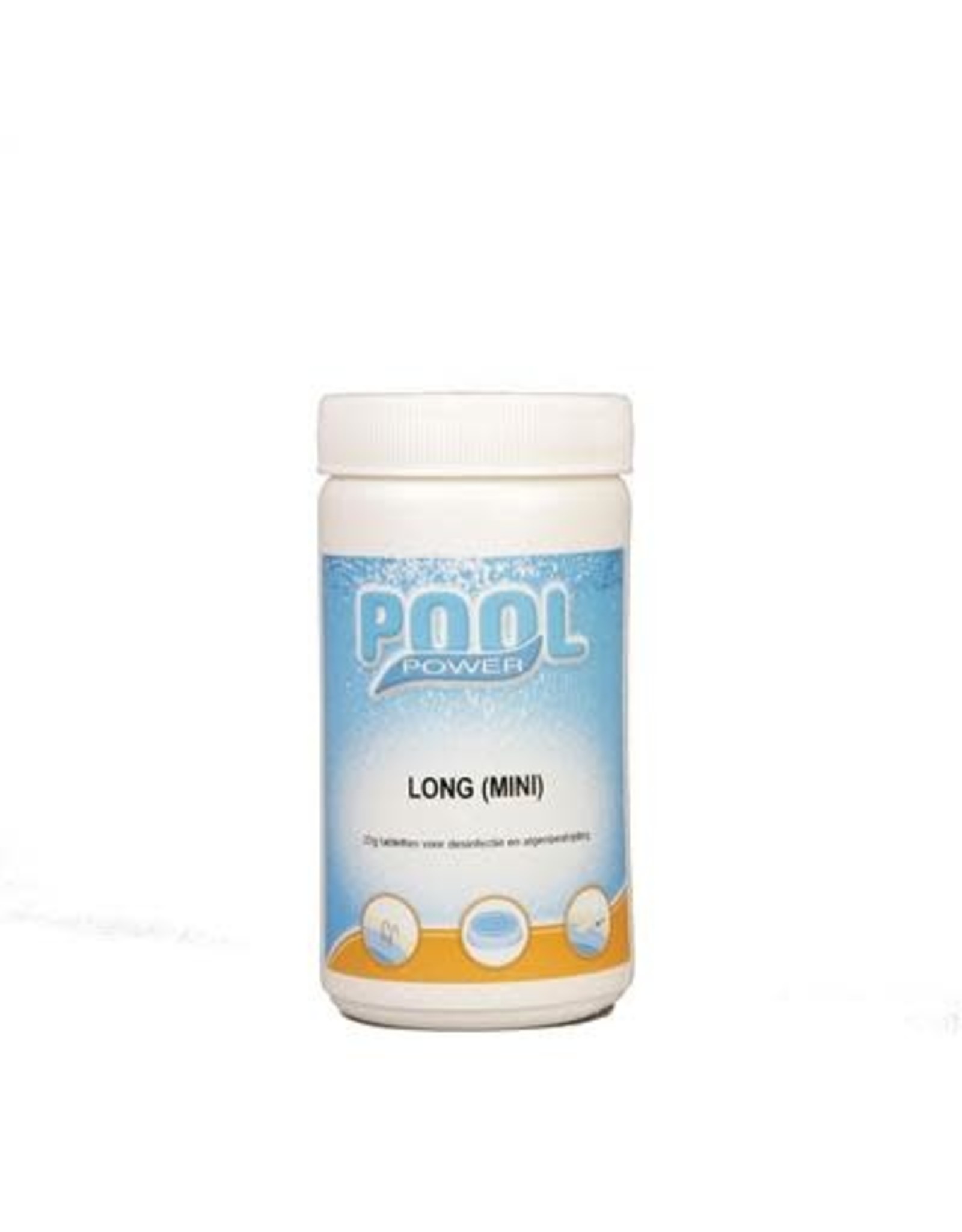 Melspring Int Pool Power Chloortablet Long Mini 20gr 1 Kg