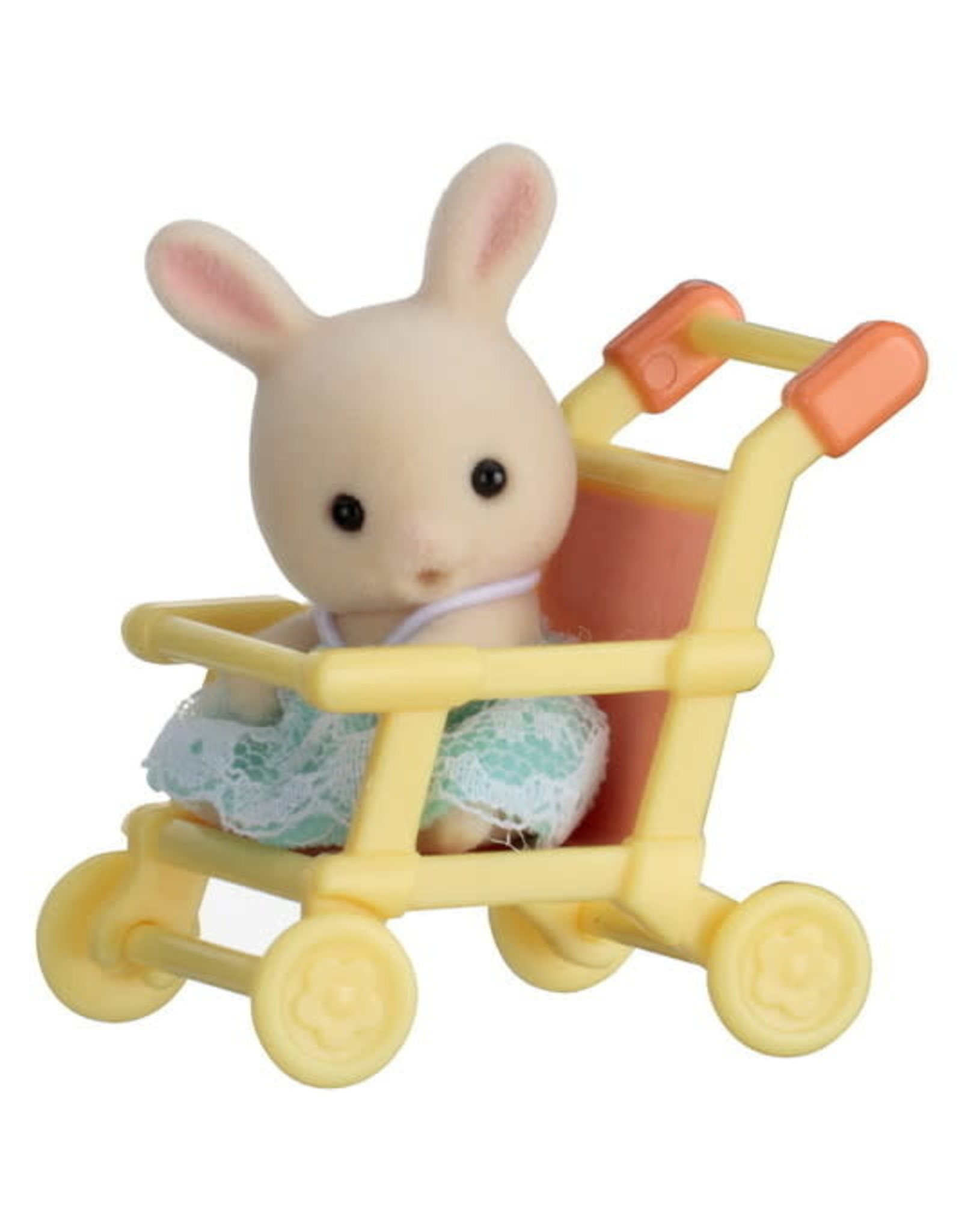 Sylvanian Families Sylvanian Families 5200 Baby Draagdoosje (Konijn in Wandelwagen)