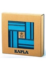 Kapla KAPLA 40 Nr 21 Licht-​/Don­ker­blauw met boek (ver­pakt in doos)