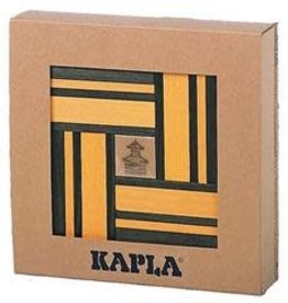 Kapla KAPLA 40 Nr 23 Geel/Groen met boek (ver­pakt in doos)