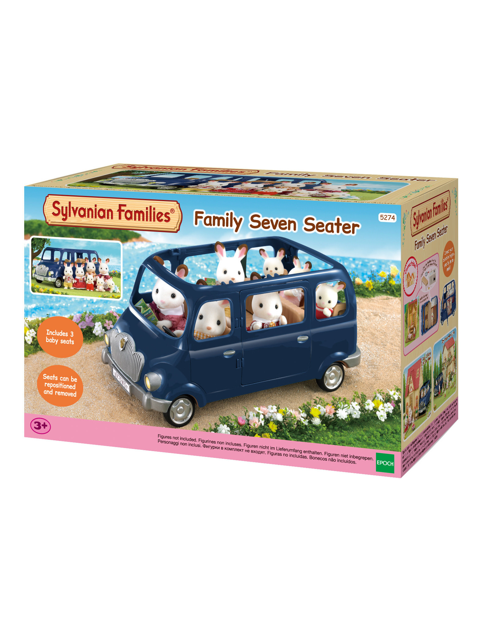 Sylvanian Families Sylvanian Families 5274 7-zits Familiewagen
