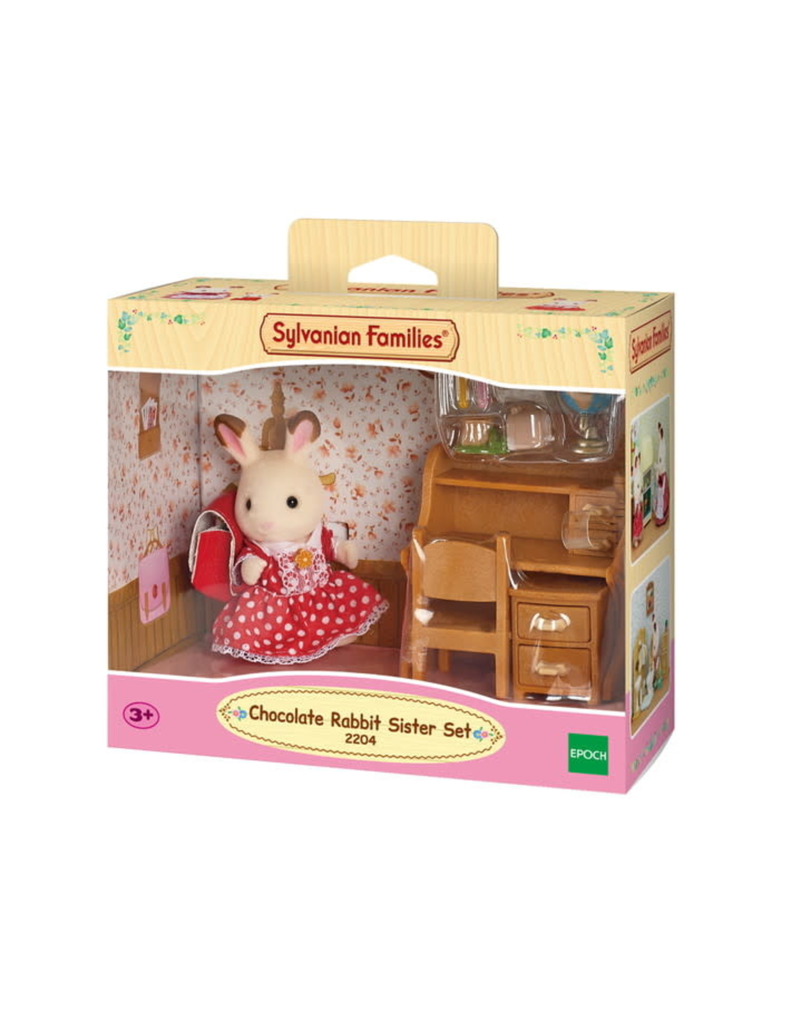 Sylvanian Families Sylvanian families 2204 Set Zus Chocoladekonijn (bureau)